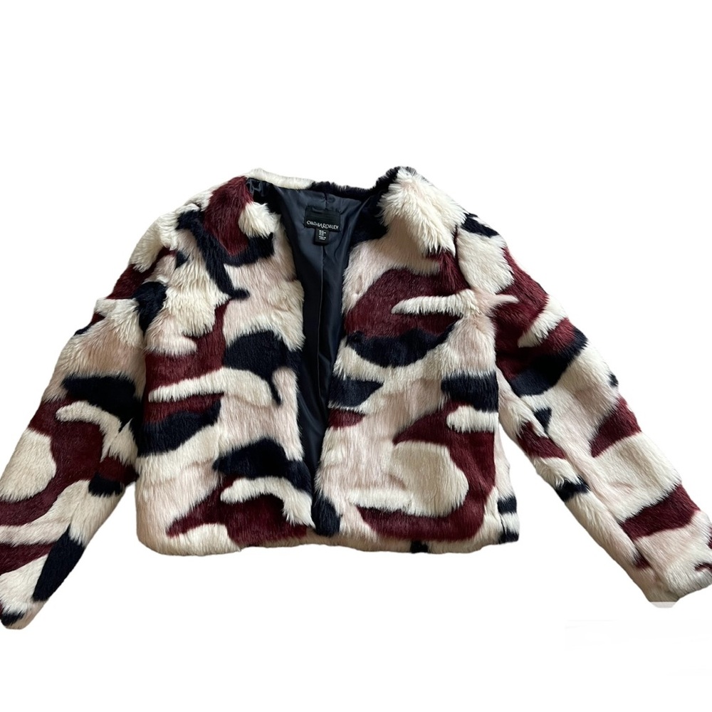 Cynthia Rowley Faux Fur Jacket